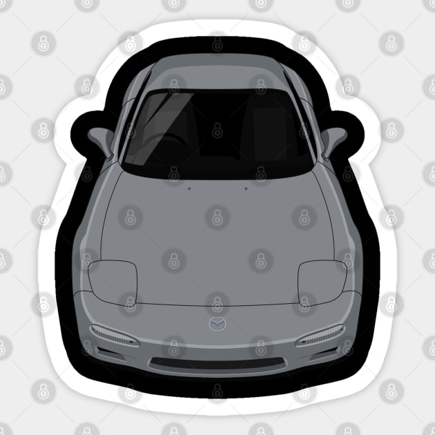 RX-7 3rd gen FD3S - Grey Sticker by jdmart